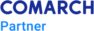 Logo Comarch Partner – autoryzowany partner Comarch w Kielcach